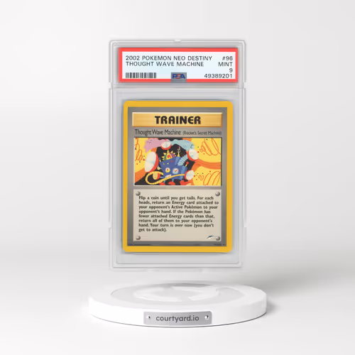 2002 Neo Destiny #96 Thought Wave Machine (PSA 9 MINT)