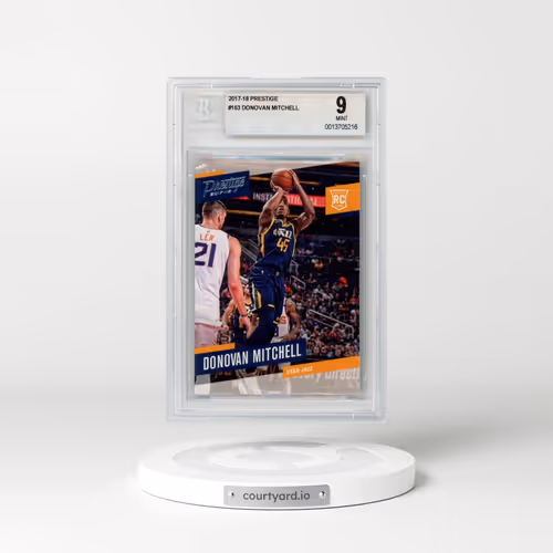 2017 Panini Prestige #163 Donovan Mitchell (BGS 9 MINT)