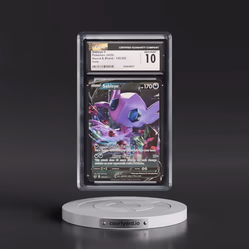 2020 Sword & Shield #120/202 Sableye V - Holo (CGC 10 GEM MINT)