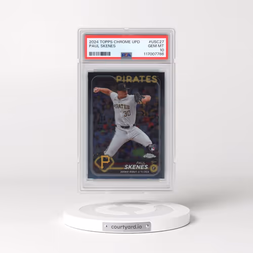 2024 Topps Chrome Update #USC27 Paul Skenes (PSA 10 GEM MINT)