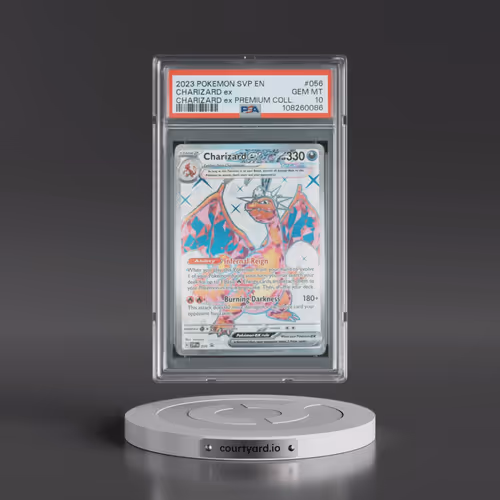 2023 Pokémon Svp EN-SV Black Star Promo #056 Charizard EX - Holo Charizard EX Premium Collection (PS