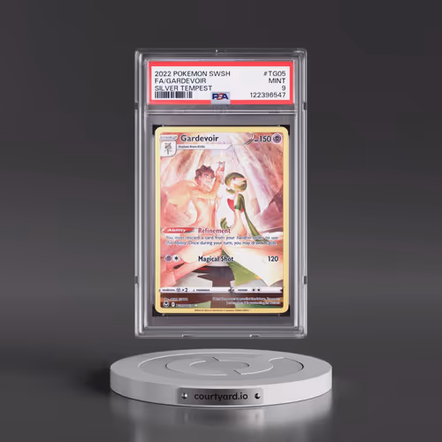 2022 Pokémon Sword & Shield Silver Tempest #TG05 Gardevoir - Full Art (PSA 9 MINT)