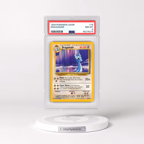 1999 Pokémon Game #18 Dragonair (PSA 8 NM-MT)