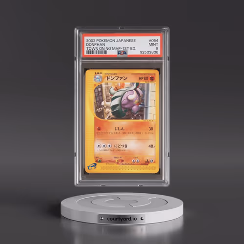 2002 Pokémon the Town on No Map #054 Donphan - 1st Edition (PSA 9 MINT)