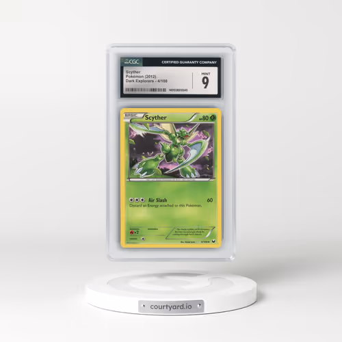 2012 Dark Explorers #4/108 Scyther (CGC 9 MINT)