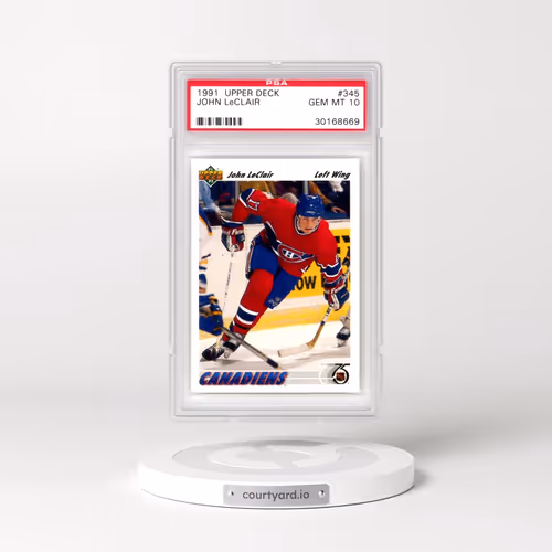 1991 Upper Deck #345 John LeClair (PSA 10 GEM MINT)