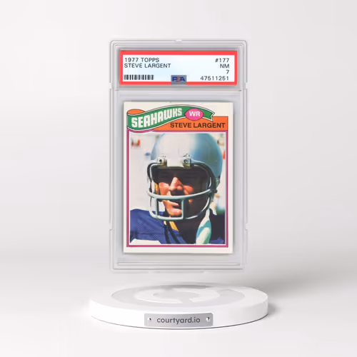 1977 Topps #177 Steve Largent (PSA 7 NM)