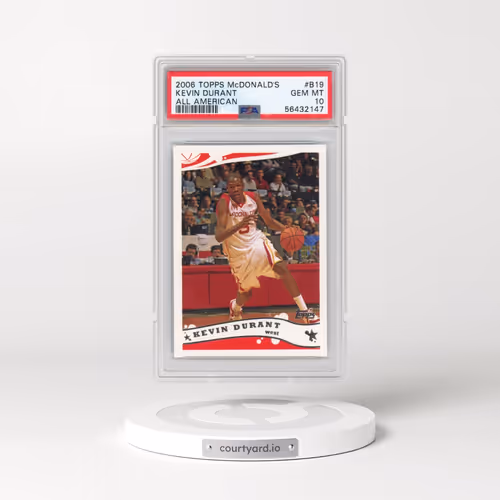 2006 Topps McDonald's All American #B19 Kevin Durant (PSA 10 GEM MINT)