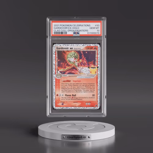 2021 Pokémon Celebrations Classic Collection #93 Gardevoir EX - Holo Holo (PSA 10 GEM MINT)
