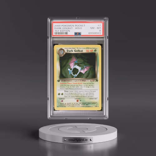 2000 Pokémon Rocket #7 Dark Golbat - 1st Edition Holo (PSA 8 NM-MT)