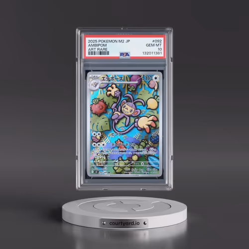 2025 Pokémon M2-Inferno X #092 Ambipom - Art Rare (PSA 10 GEM MINT)