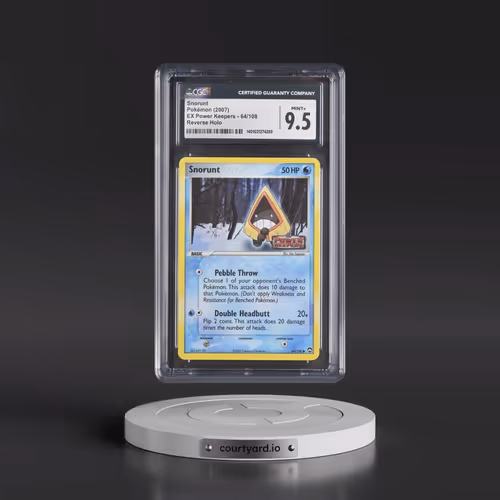 2007 EX Power Keepers #64/108 Snorunt - Reverse Holo (CGC 9.5 MINT+)