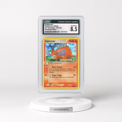 2005 EX Emerald #23 Camerupt - Holo (CGC 8.5 NM-MT+)