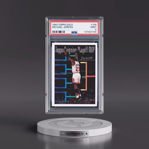 1993 Topps Gold #199 Michael Jordan (PSA 9 MINT)
