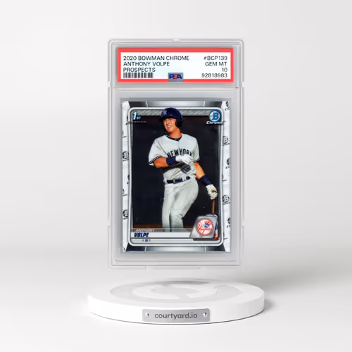 2020 Bowman Chrome Prospects #BCP139 Anthony Volpe (PSA 10 GEM MINT)