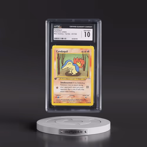 2002 Neo Destiny #61/105 Cyndaquil - 1st Edition 1st Edition (CGC 10 GEM MINT)