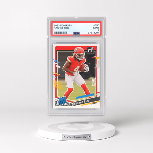 2023 Panini Donruss #350 Rashee Rice (PSA 9 MINT)