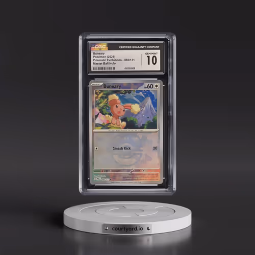 2025 Pokémon Pre EN-Prismatic Evolutions #083 Buneary - Reverse Holo Master Ball (CGC 10 GEM MINT)