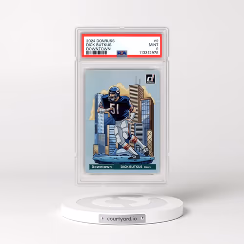 2024 Panini Donruss Downtown! #9 Dick Butkus (PSA 9 MINT)
