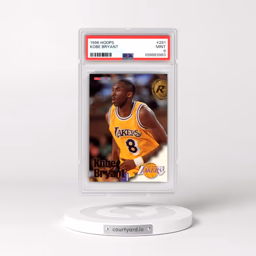 1996 Hoops #281 Kobe Bryant (PSA 9 MINT)