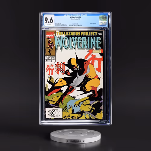 Wolverine #28 CGC 9.6 White Pages (Marvel Comics, 8/90) - Universal