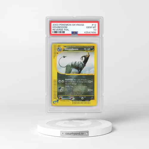 2003 Pokémon Skyridge #12 Houndoom - Reverse Foil (PSA 10 GEM MINT)