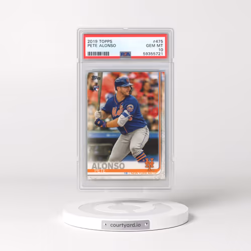 2019 Topps #475 Pete Alonso (PSA 10 GEM MINT)