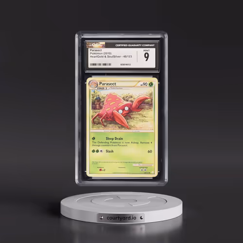 2010 HeartGold & SoulSilver #48/123 Parasect (CGC 9 MINT)