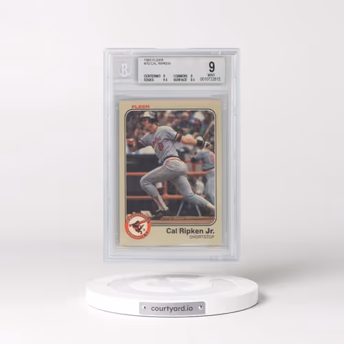 1983 Fleer #70 Cal Ripken Jr. (BGS 9 MINT)