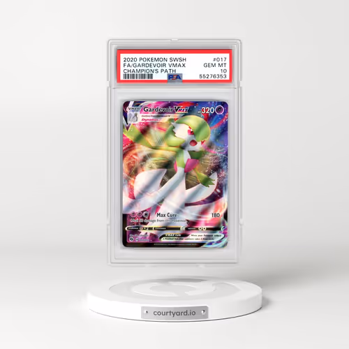 2020 Pokémon Sword & Shield Champion's Path #017 Gardevoir Vmax - Full Art (PSA 10 GEM MINT)