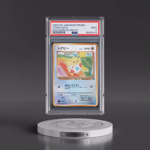 1999 Pokémon Promo Southern Islands Togepi - Holo Southern Island-R.I. (PSA 9 MINT)
