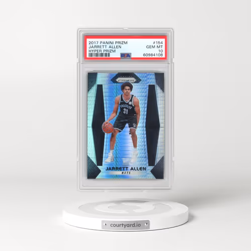 2017 Panini Prizm #154 Jarrett Allen - Hyper Prizm (PSA 10 GEM MINT)