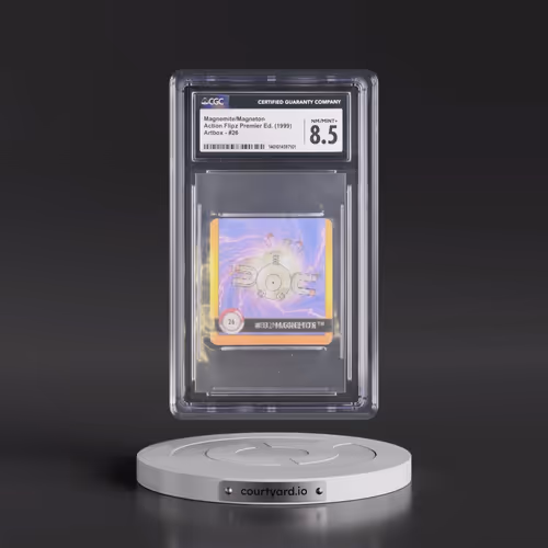 1999 Action Flipz Premier Edition (Artbox) - English #26 Magnemite/Magneton (CGC 8.5 NM-MT+)