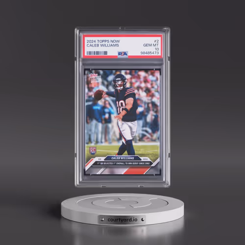 2024 Topps Now #2 Caleb Williams (PSA 10 GEM MINT)