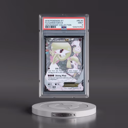 2016 Pokémon XY Generations Radiant Collection #RC30 Gardevoir EX - Holo Full Art (PSA 9 MINT)