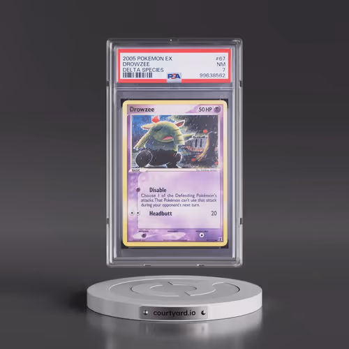 2005 Pokémon EX Delta Species #67 Drowzee (PSA 7 NM)