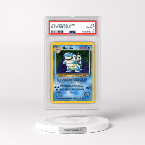 1999 Pokémon Game #2 Blastoise - Holo (PSA 8 NM-MT)