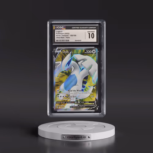 2022 Silver Tempest #185/195 Lugia V - Ultra Rare Holo (CGC 10 GEM MINT)