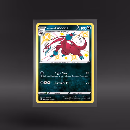 Shining Fates Shiny Vault #SV079/SV122 Galarian Linoone