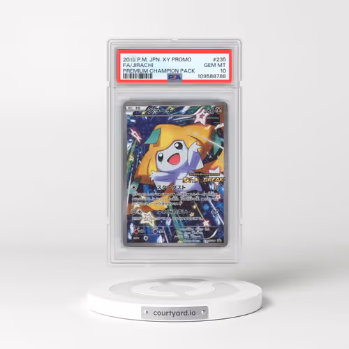 2016 Pokémon XY Promo #235 Jirachi - Full Art Premium Champion Pack (PSA 10 GEM MINT)