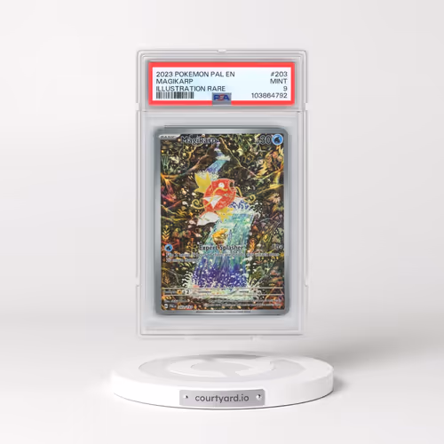 2023 Pokémon Pal EN-Paldea Evolved #203 Magikarp - Illustration Rare (PSA 9 MINT)