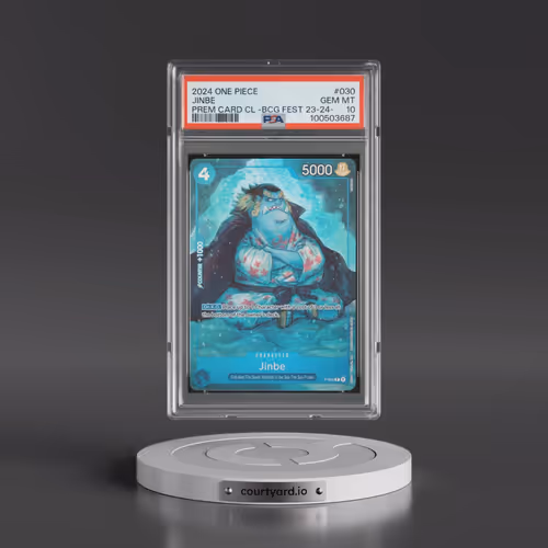 2024 One Piece Premium Card Collection -Bandai Card Games Fest 23-24 Edition #030 Jinbe (PSA 10 GEM