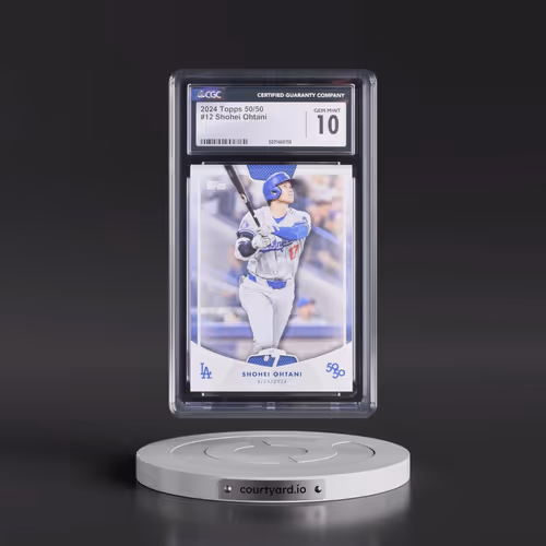 2024 Topps 50/50 Shohei Ohtani #12 Shohei Ohtani (CGC 10 GEM MINT)