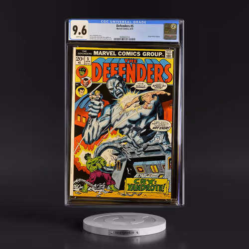 Defenders #5 CGC 9.6 White Pages (Marvel Comics, 4/73) - Universal