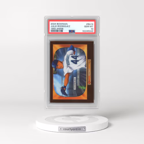 2024 Bowman 1955 Bowman Anime #BA14 Julio Rodriguez (PSA 10 GEM MINT)