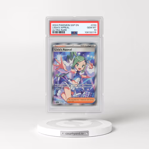 2024 Pokémon Ssp EN-Surging Sparks #234 Lisia's Appeal - Ultra Rare (PSA 10 GEM MINT)