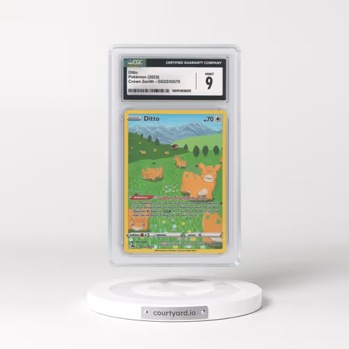 2022 Crown Zenith #GG22/GG70 Ditto - Galarian Gallery Holo (CGC 9 MINT)