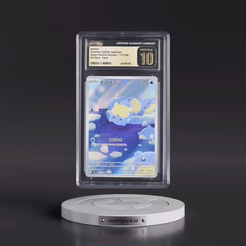 2024 Pokémon SV8-Super Electric Breaker #111 Spheal - Art Rare (CGC 10 PRISTINE)
