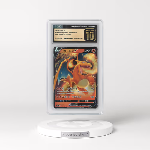 2022 Star Birth #014/100 Charizard V - Holo (CGC 10 PRISTINE)