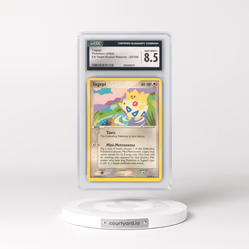 2004 EX Team Rocket Returns #50/109 Togepi (CGC 8.5 NM-MT+)